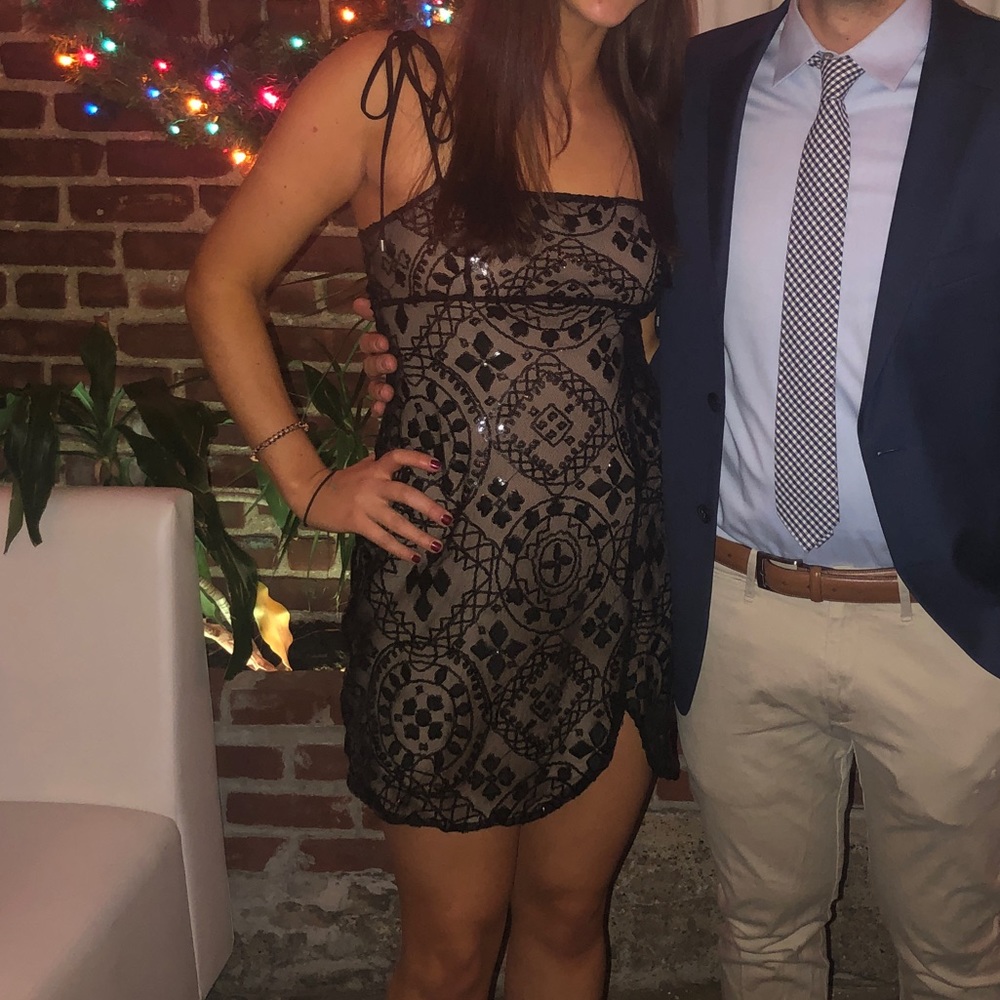 Free People sequin dress